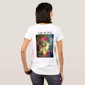 T-shirt Fleurs encore vivantes, Aquarelle de fruits par Ja (Dos entier)