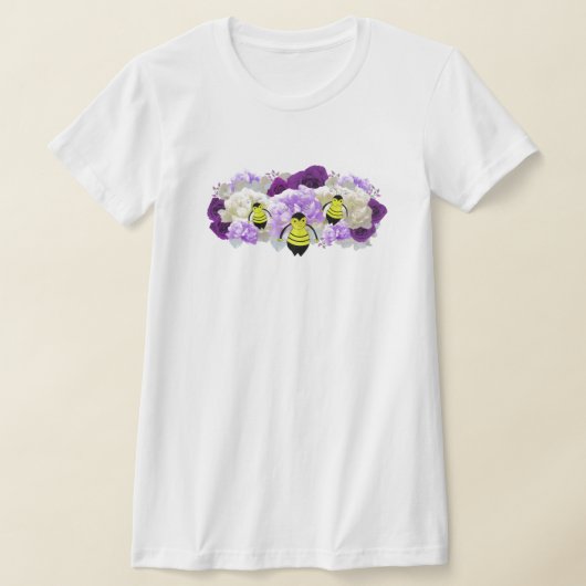 T-Shirt Fleurs et Abeilles (Poser)