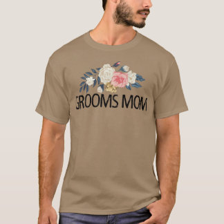 T-shirt Fleurs florales Funny Sarcastic Grooms Maman