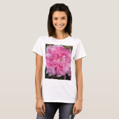 T-shirt Fleurs florales Vintages roses (Devant entier)