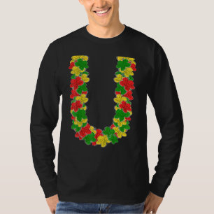 T-shirt Fleurs Hawaiian Tropical Summer Vacation colorée