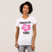 T-shirt FLEURS HIBISCUS (Devant entier)