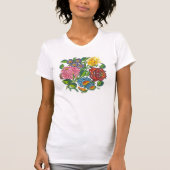 T-shirt fleurs hongroises (Devant)