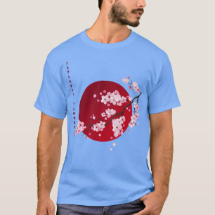 T-shirt fleurs japonaises