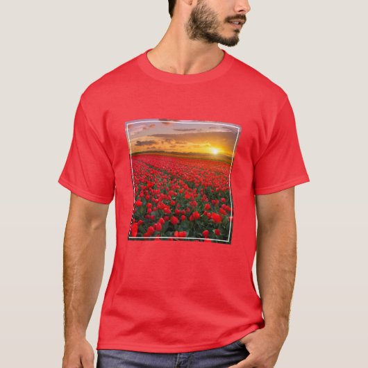T-shirt Fleurs | Jardin botanique Hollande (Devant)