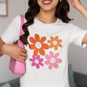 T-shirt Fleurs jolies Filles