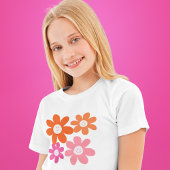 T-shirt Fleurs jolies Filles