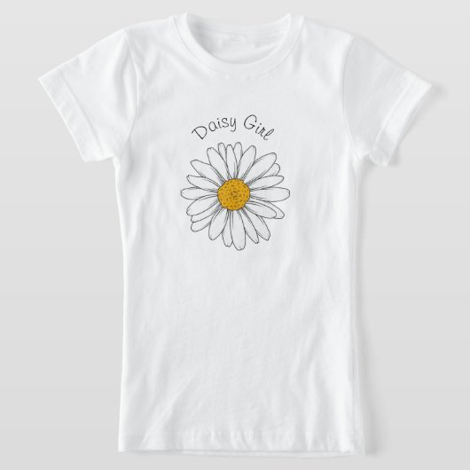 T-shirt Fleurs marguerites (Poser)