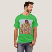 T-shirt Fleurs MIA vintage (Devant entier)