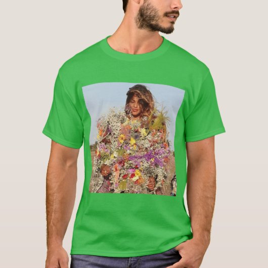 T-shirt Fleurs MIA vintage (Devant)