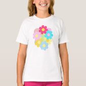 T-shirt Fleurs mignonnes (Devant)