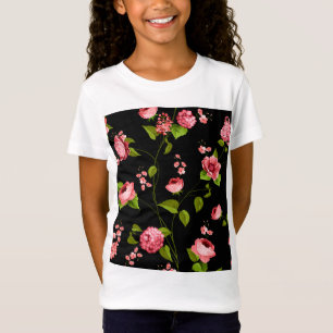 T-Shirt Fleurs Motif 18
