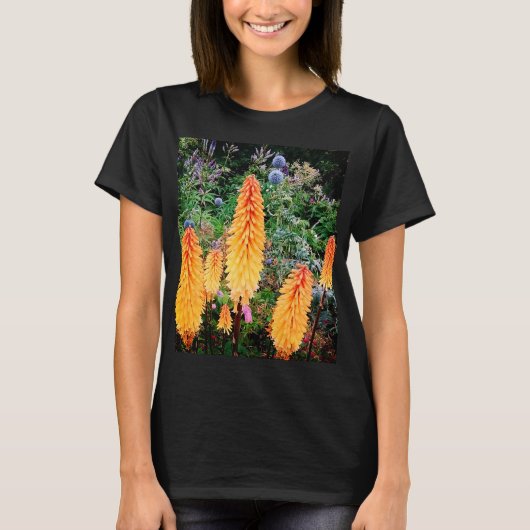 T-shirt Fleurs orange (Devant)