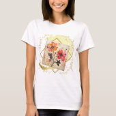 T-shirt Fleurs pressées (Devant)