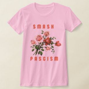 T-shirt Fleurs Rétro - Fascisme Smash
