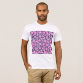 T-shirt Fleurs roses (Devant entier)