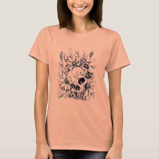 T-shirt Fleurs sauvages (Devant)