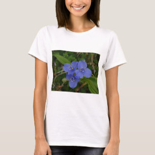 T-shirt Fleurs sauvages Blue Spiderwort Hot Springs AR Cad