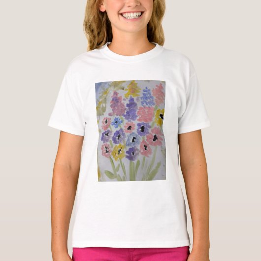 T-shirt Fleurs sauvages d'été (Devant)