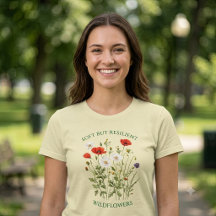 Fleurs Sauvages Résilientes Mais Douces Vêtements