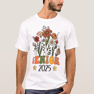 T-shirt Fleurs sauvages Senior 2025 Cl De 2025 Senior Grad