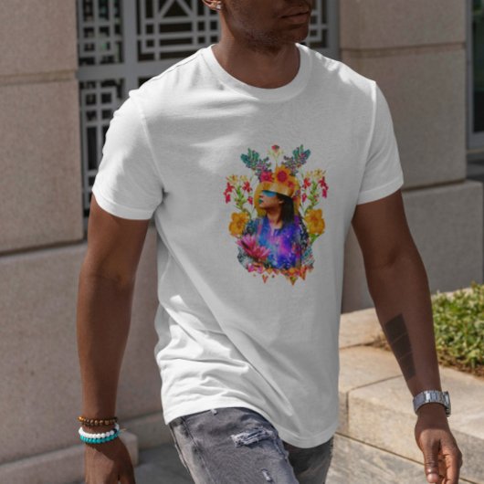 T-shirt Fleurs Selvatiques fille