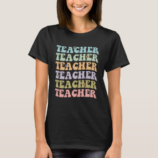 T-shirt Fleurs Super vintages Professeur Graphiques pour f