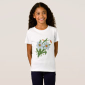 T-shirt Fleurs Tulipes et Jonquilles (Devant entier)