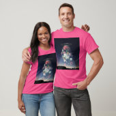 T-shirt Fleurs Ufo (Unisexe)