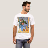 T-shirt Fleurs Vase Bleues, Paul Cezanne (Devant entier)