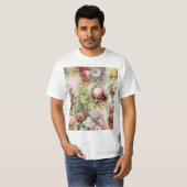 T-shirt Fleurs vintages (Devant entier)