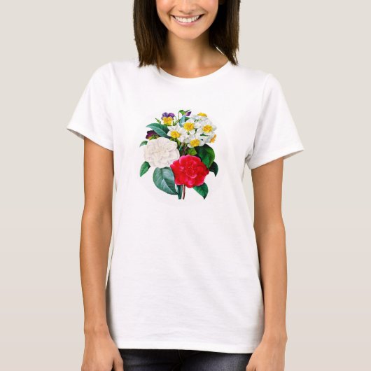 T-shirt Fleurs vintages (Devant)