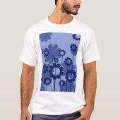 T-shirt Fleurs violettes (Devant)