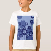 T-shirt Fleurs violettes (Devant)