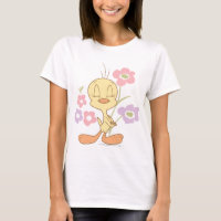 Fleurs violettes rose Tweety