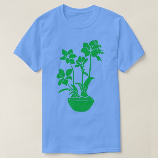 T-shirt Fleurs vivaces qui fleurissent tout l'été 1 (Design devant)