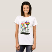 T-shirt Fleurs Whimsical (Devant entier)