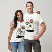 T-shirt Fleurs Whimsical (Unisexe)