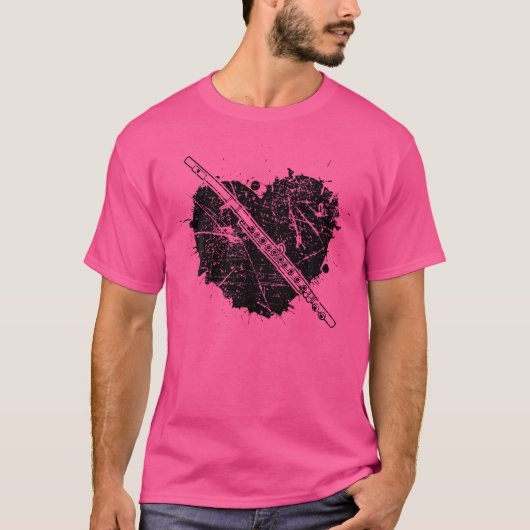 T-shirt Flexibilité de l'instrument du lecteur de fluide (Devant)