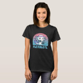 T-shirt Flexolotl Flex o lotl Cute Axolotl Gym Workout (Devant entier)