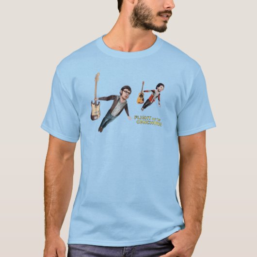 T-shirt Flight of the Conchords (Devant)