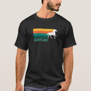 T-shirt Flightline Thoroughbred Racing Del Mar Père Noël A