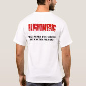 T-shirt FlightmedicAngel from above (Dos)