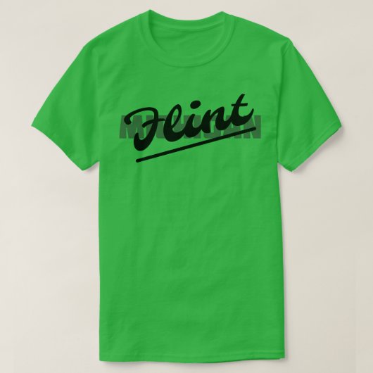 T-shirt Flint Michigan (Design devant)