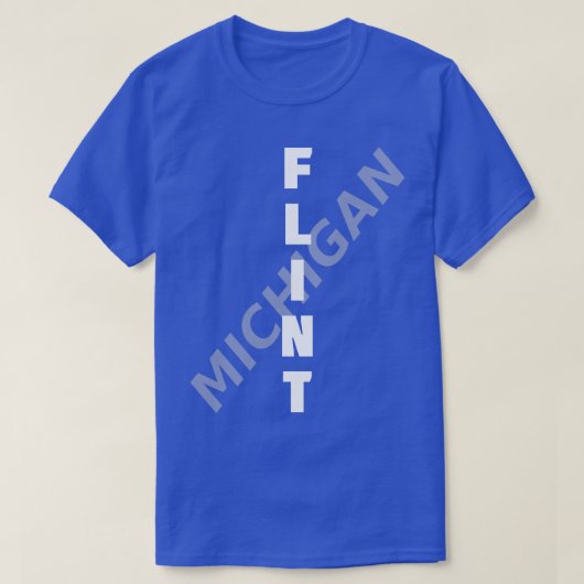 T-shirt Flint Michigan 20 (Design devant)