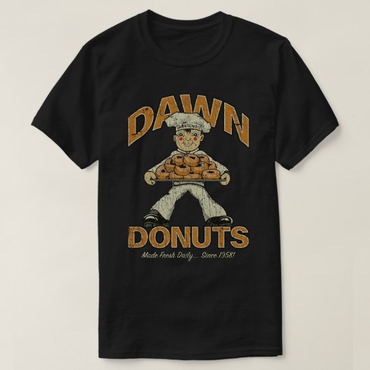 T-shirt Flint Michigan Dawn Donuts (Design devant)