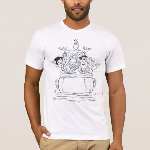T-shirt Flintstones Families1