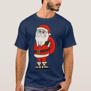 T-shirt Flip Flops de Noël du Père Noël