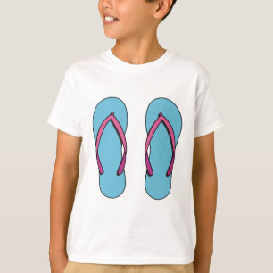 T-shirt Flip Flops de plage