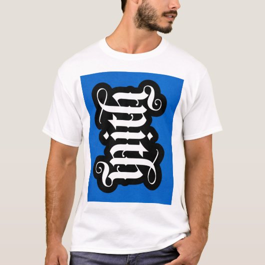 T-Shirt FlipScript Ambigram (Devant)